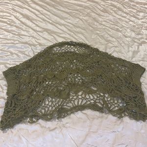 Bronze Crochet Top